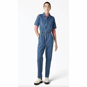 Dickies Women’s Houston Regular Fit Denim Coveralls